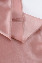 Halter Backless Sparkling Deep V Party Dress