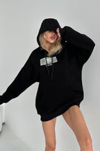 US Dollar Print American Street Hoodie