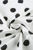 Polka Dot Halter Backless Bodycon Dress