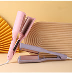 french wave hair curling iron
