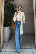 Romantic Sheer Lace Blouse