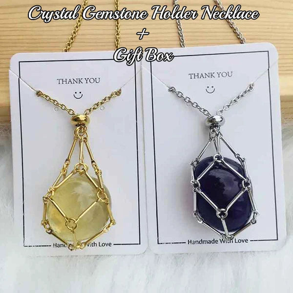 Crystal Gemstone Necklace