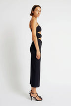 Bandage Knit LowCut Maxi Birthday Dress