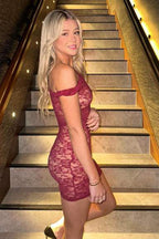Sultry Cut Out Slip Dress