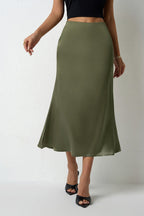 Mermaid Tail Satin Skirt