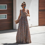 Rose Elevated Bohemian Chic Lange Dress Occasion Wear