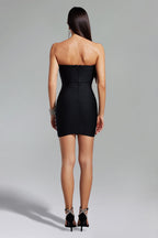 Diamante Bandage Mini Tube Dress