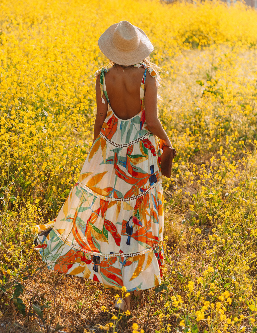 Baja California Crochet Tiered Maxi Dress FINAL