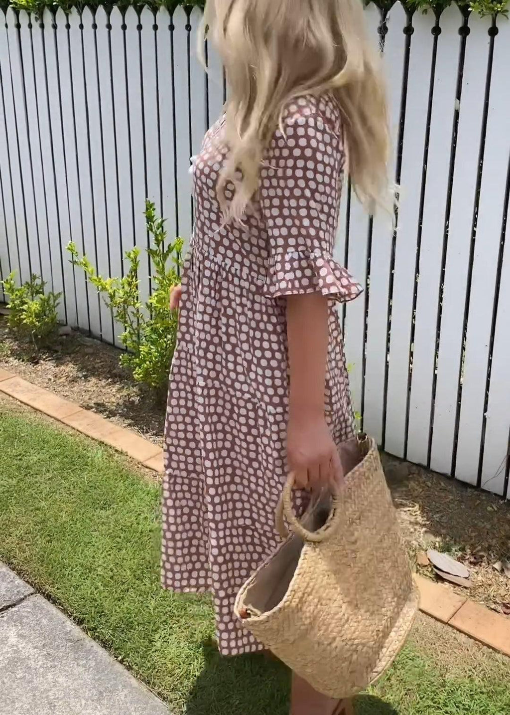 Ileana Aesthetic Striped Dress Premium Wardrobe Essential