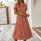 Violeta Timeless Polka Dot Dress for Women Statement Occasion Edit