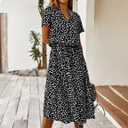 Violeta Timeless Polka Dot Dress for Women Statement Occasion Edit