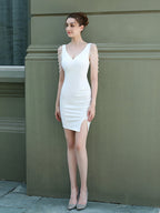 Sexy slim short evening dress