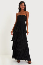 Valeria Boutique Strapless Maxi Dress Evening Wear Edit