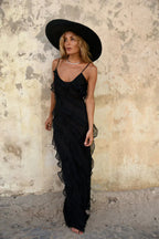 Alicia Aesthetic Dress with Ruffles Premium Wardrobe Essential