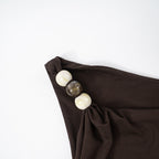 Gans Mini Dress Brown