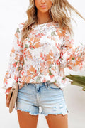 Beauty And A Breeze Print Smocked Top - 2 Colors