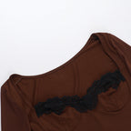 Connie Mini Dress Brown