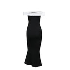 Dublin Off shoulder Dress Black