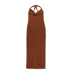 Rowan Maxi Dress Brown