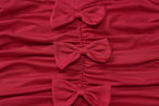 Salone Mini Dress Red