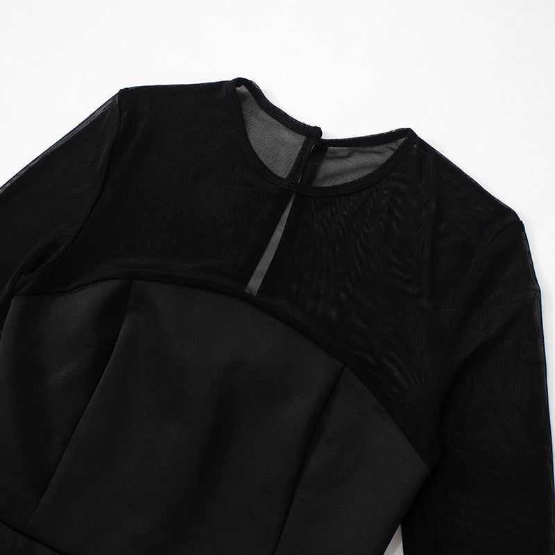 Rhythm Mini Dress Black