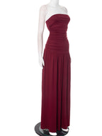 Becky Maxi Dress Maroon