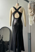 Hexed Bodycon Dress Black