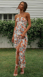 River Maxi Dress Orange