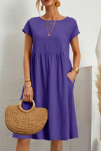 Lydia Timeless Women's Casual Colorful Dress Evening Wear Edit