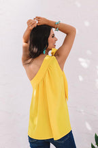 Fresh Outlook Bowknot Sleeveless Top - 3 Colors