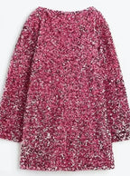 Endora Glitter Dress for Women Cocktail Hour Style