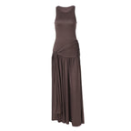 Niger Maxi Dress Brown