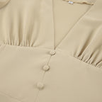 Like a Lady Mini Dress Khaki