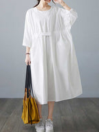 Celebration of Being Together Shapes Print Aline Dress