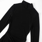 Doren Night Mini Dress Black