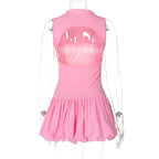 Bliss Mini Dress Pink