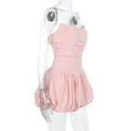 Carnation Mini Dress Pink