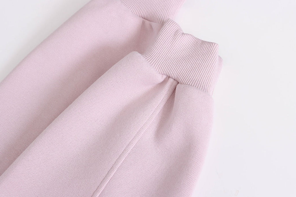 Fake Two-piece Thermal Fleece Hooded Sweater