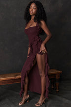 Fabiola Minimalist Dress Statement Occasion Edit
