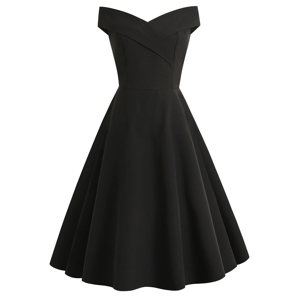 Esther Premium Chic Vintage Cocktail Dress Elevated Occasion Wear