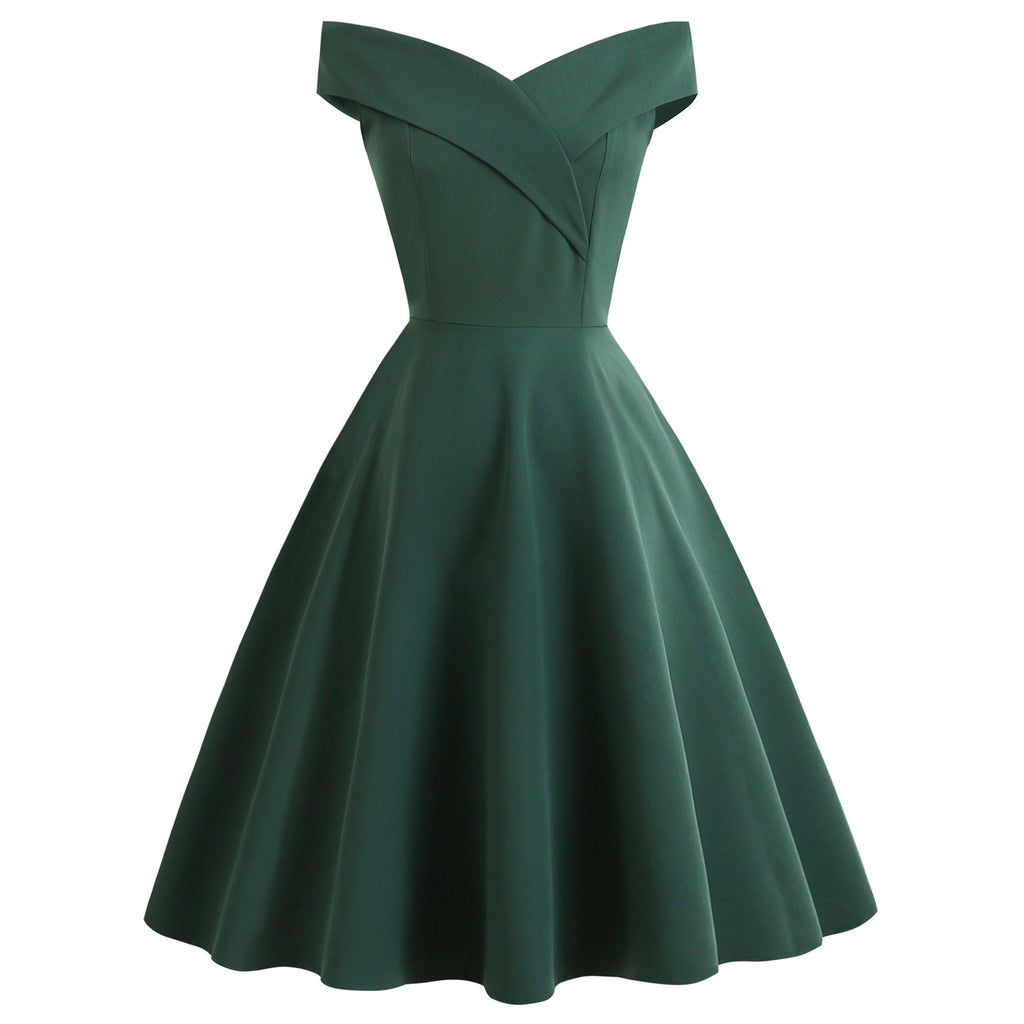Graciela Statement Chic Vintage Cocktail Dress Premium Wardrobe Essential
