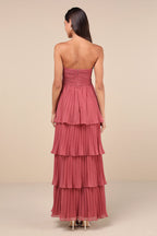 Valeria Boutique Strapless Maxi Dress Evening Wear Edit