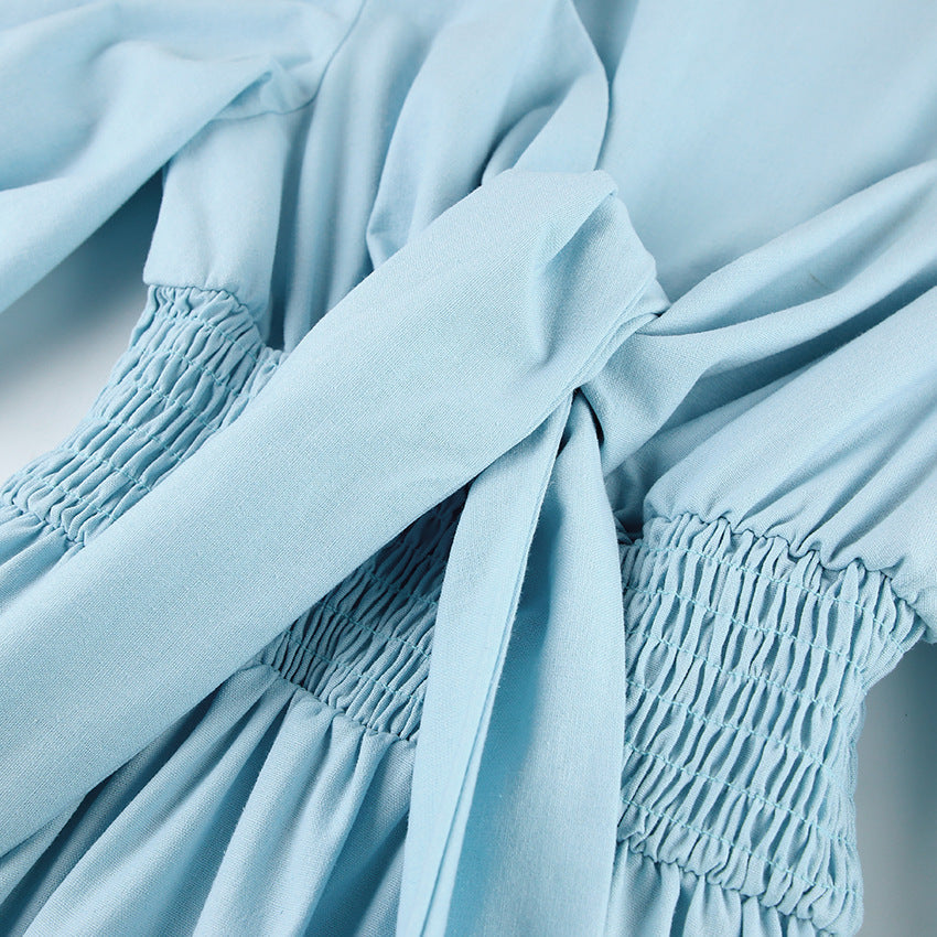 Sky Midi Dress Blue