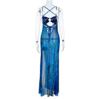 Dempsey Maxi Dress Blue