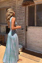 Brighter Side V-Neck Cutout Maxi Dress - 4 Colors