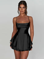 Alegría Timeless Seductive Silk Cocktail Dress Designer Edit