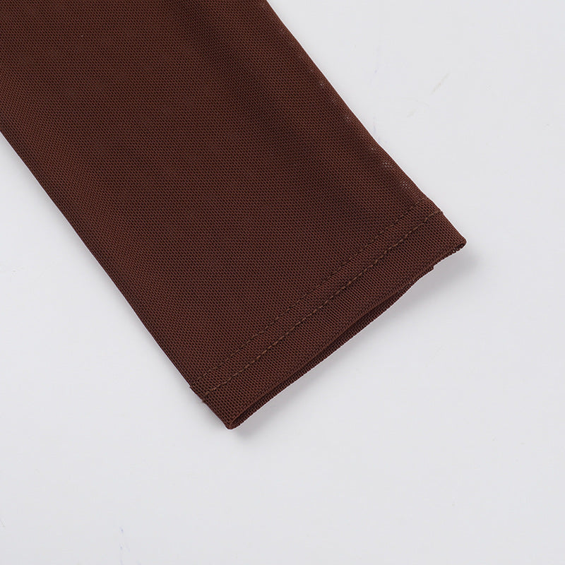 Connie Mini Dress Brown