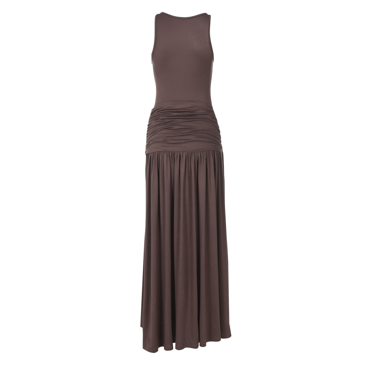 Niger Maxi Dress Brown