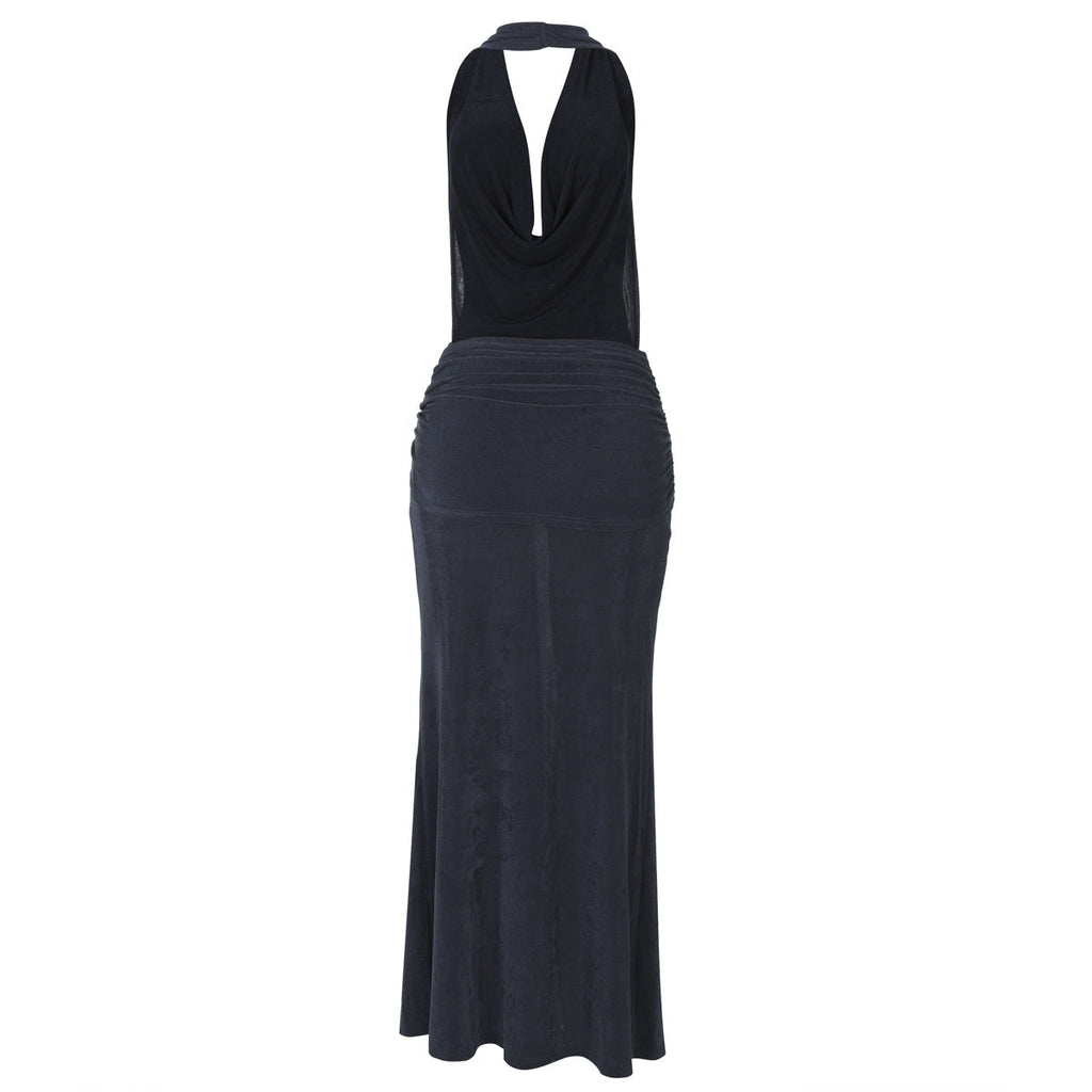 Angola Maxi Dress Grey