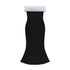 Dublin Off shoulder Dress Black